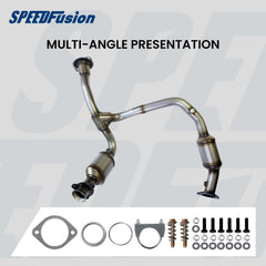 SPEEDFusion stainless steel body provides durability in a catalytic converter