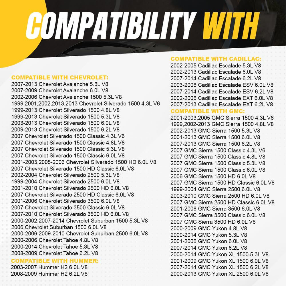 SPELAB compatibility guide confirms vehicle fit options at a glance