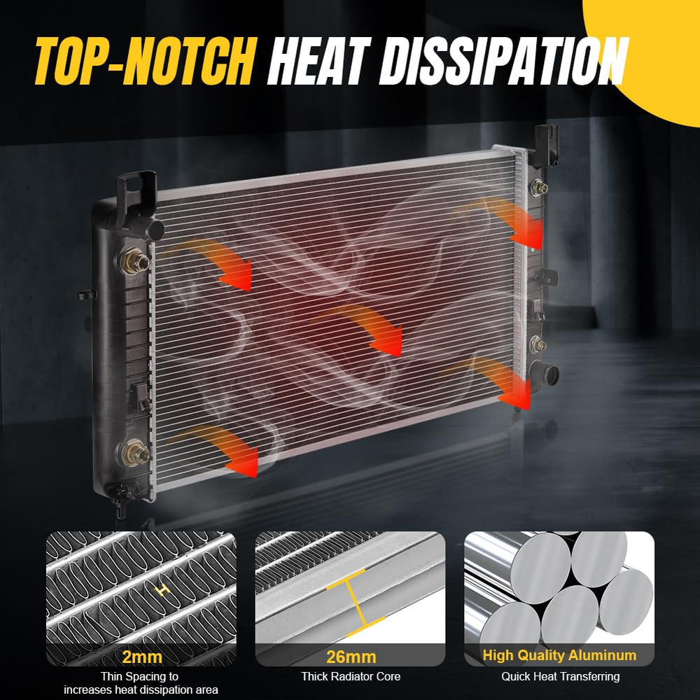 SPELAB radiator core detail demonstrates thick-walled construction