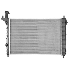 SPELAB radiator CU13007 front view for reliable cooling in 3.6L GM SUVs