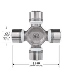 Spicer 5-1330X U-Joint Kit OSR bearing caps 1.062 inch for precise fit.