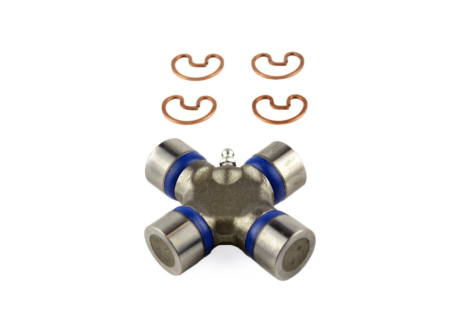 Spicer OSR bearing caps highlight secure, greaseable joints for smooth operation.