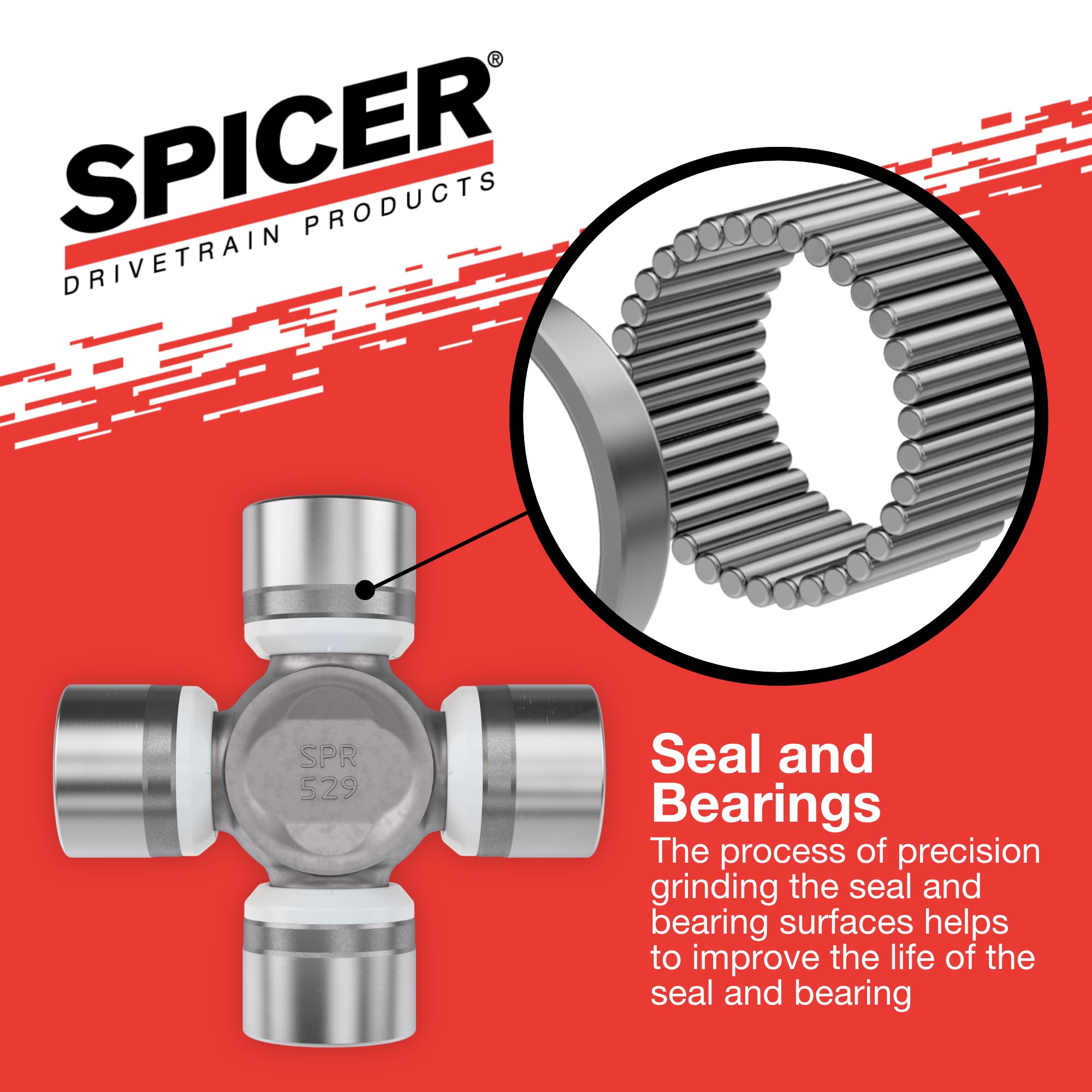 Spicer bearing cup diameter 1-188 ensures proper seating