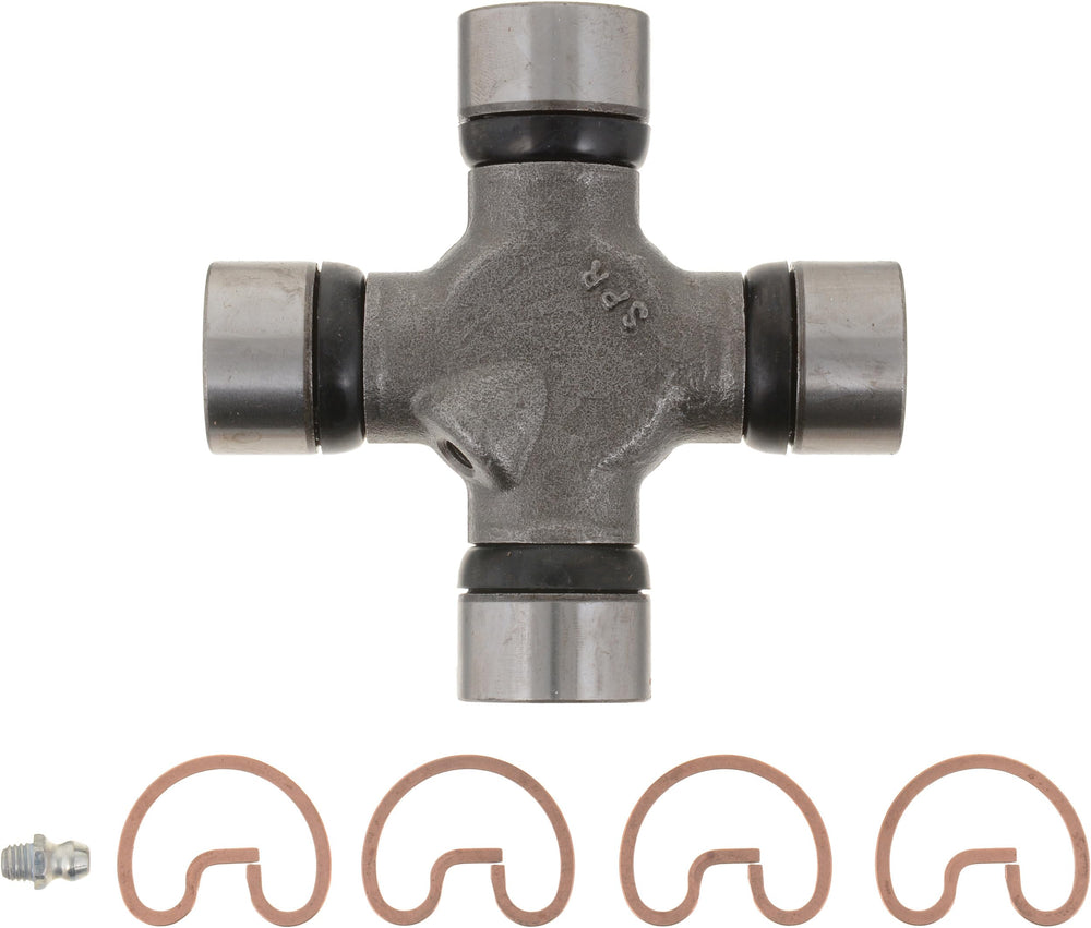 Spicer 5-160X U-Joint Kit front view shows OSR snap rings for reliable retention