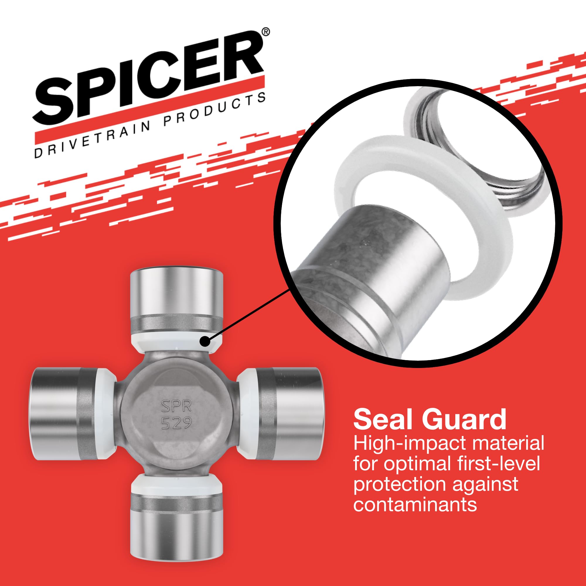 In-use demonstration of the Spicer U-Joint under load.