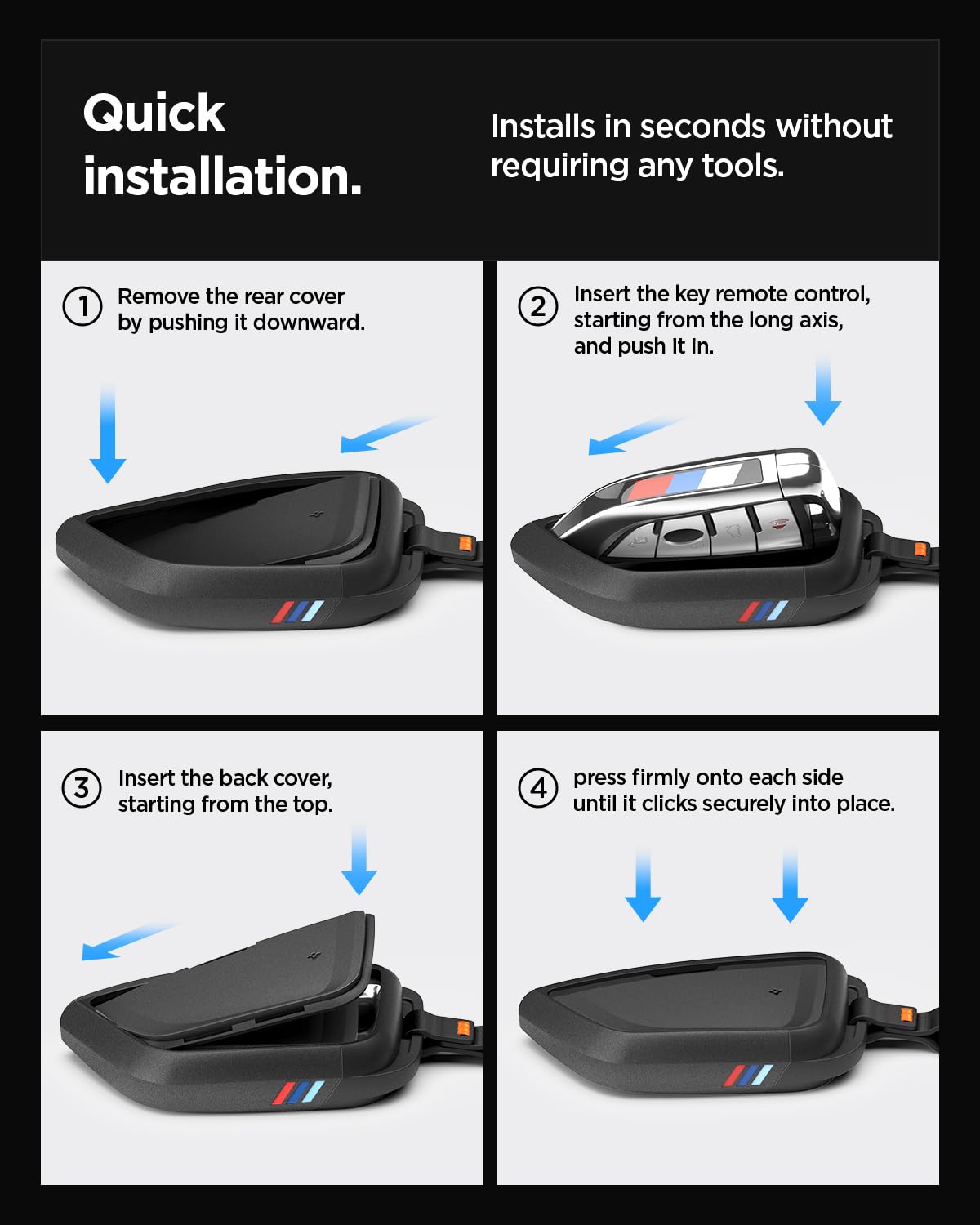 Spigen Light Slim protection preserves sleek BMW aesthetics and grip