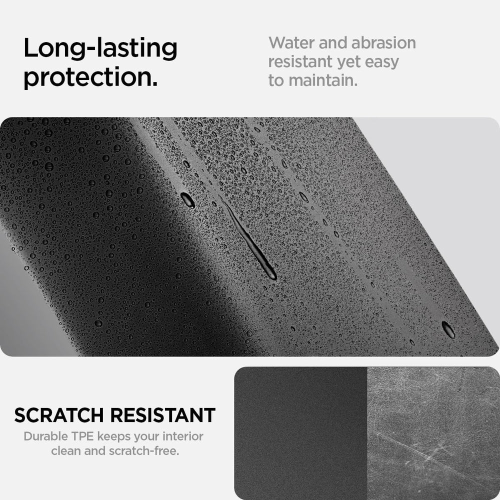 Spigen minimalist design complements interior without obtrusion