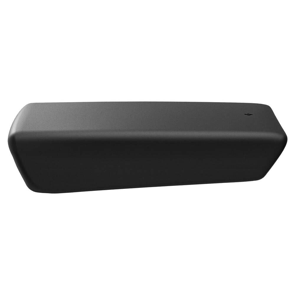 Spigen center console armrest cover on Model 3 side profile, seamless integration