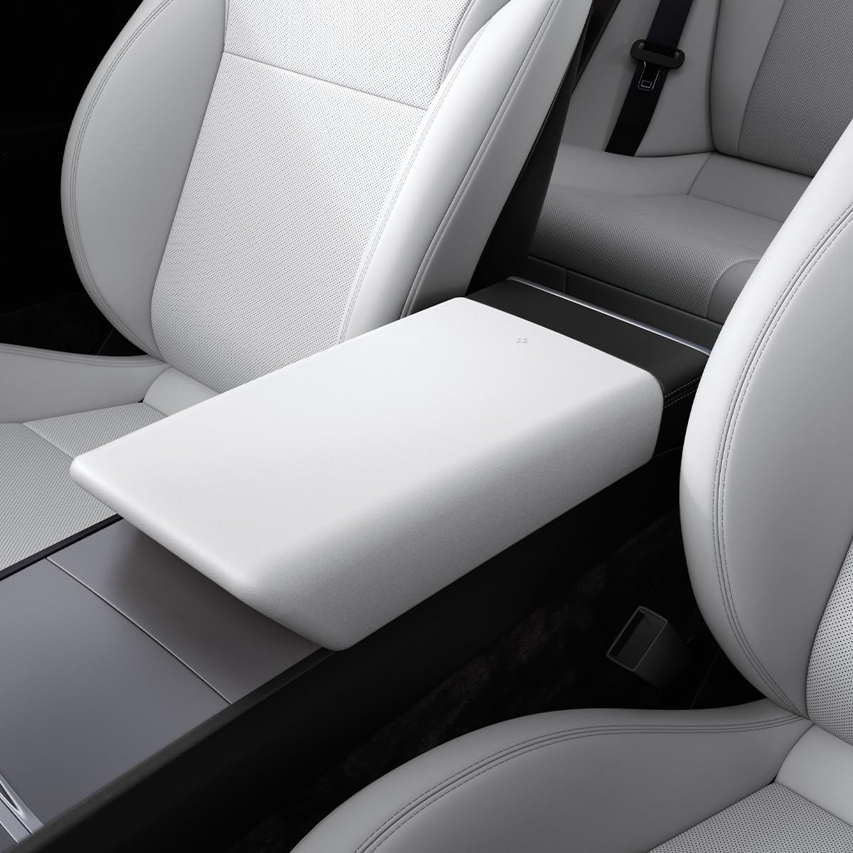 Spigen center console armrest cover for Tesla Model Y Juniper offers a precise fit