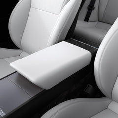 Spigen center console armrest cover for Tesla Model Y Juniper offers a precise fit