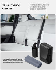 Spigen CyberCase magnetic closure; convenient, secure storage for car care.
