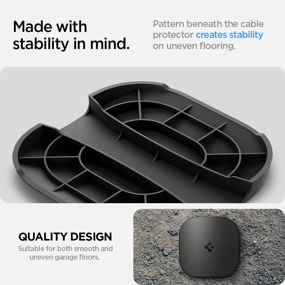 Flush-fit protection by Spigen keeps the garage door close with minimal gap