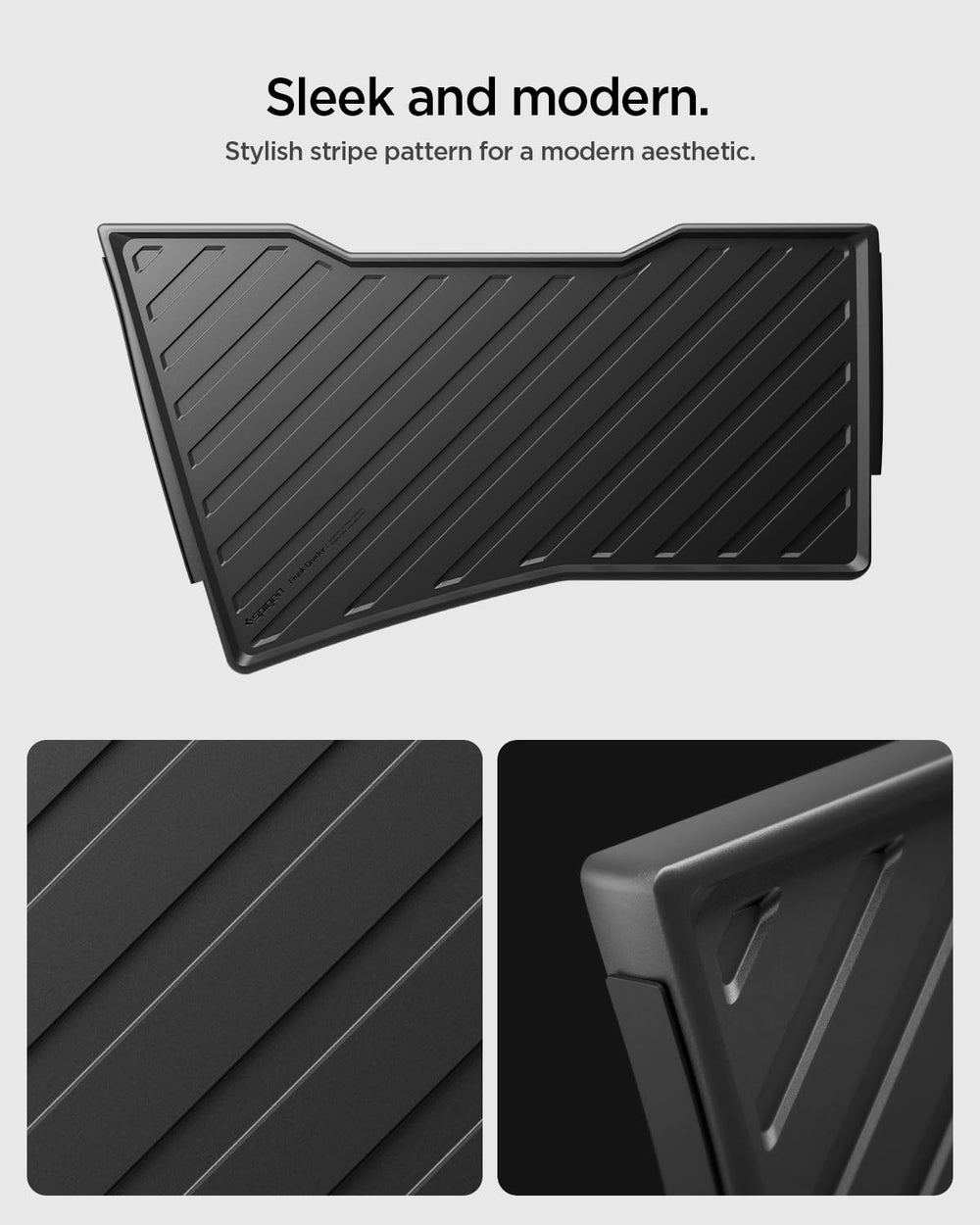 Spigen Juniper frunk divider made of durable materials for long use