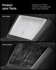 Spigen SF coating enables quick cleaning of the charging pad