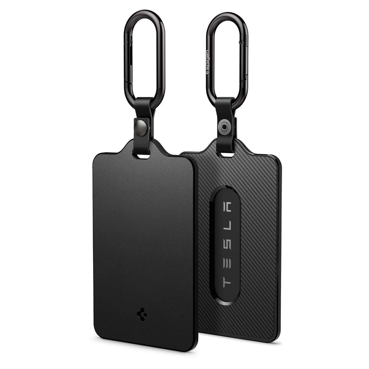 Spigen Tesla key card holder with scratch-resistant shell protects your card