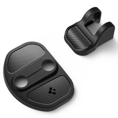 Spigen Tesla Model Y door striker protector with carbon fiber look.