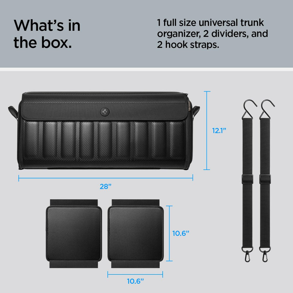 Spigen Trunk Organizer gift-ready for road trips and daily use