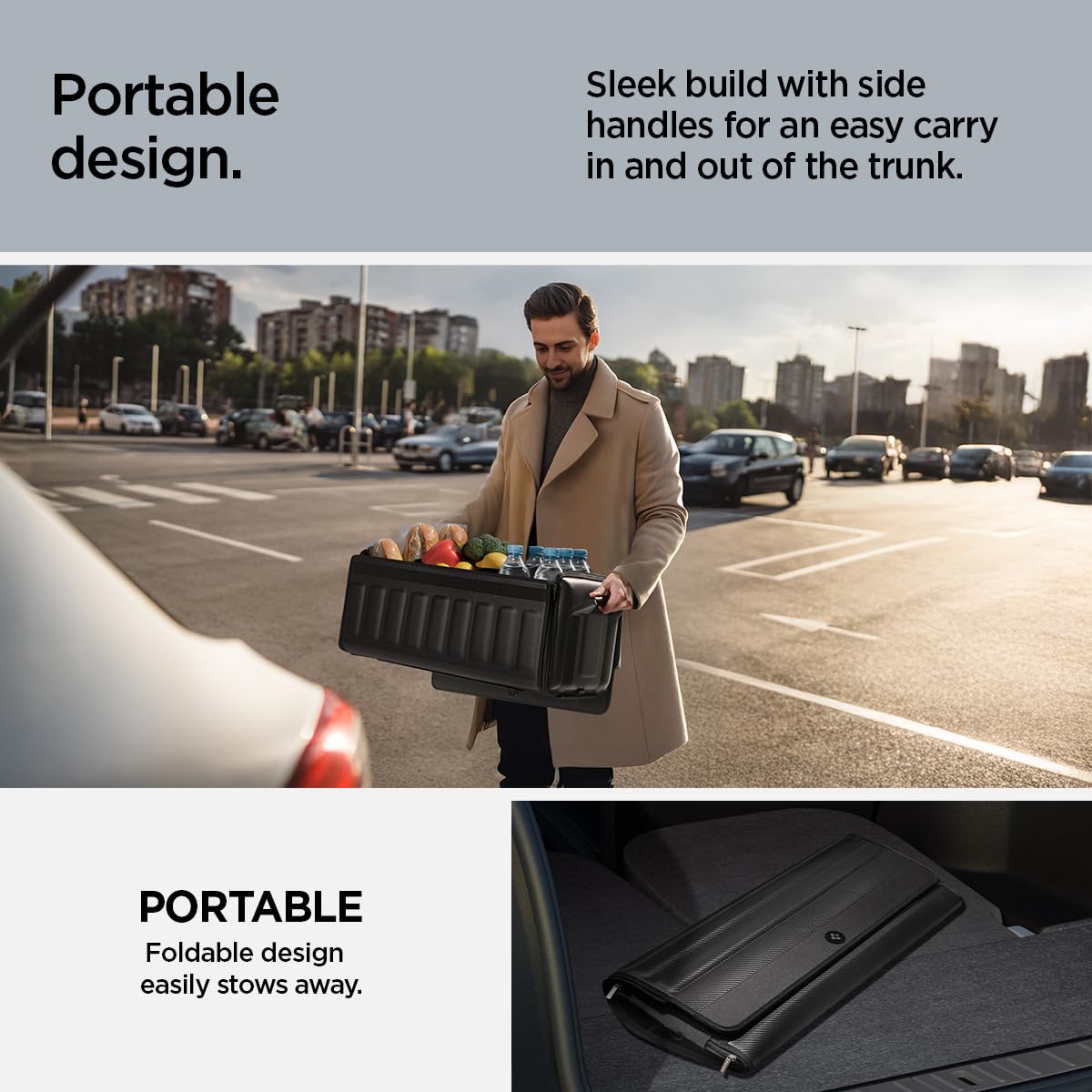 Spigen Trunk Organizer heavy-duty build ready for tough cargo