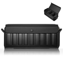 Spigen Trunk Organizer with lid showing secure hidden storage in the trunk