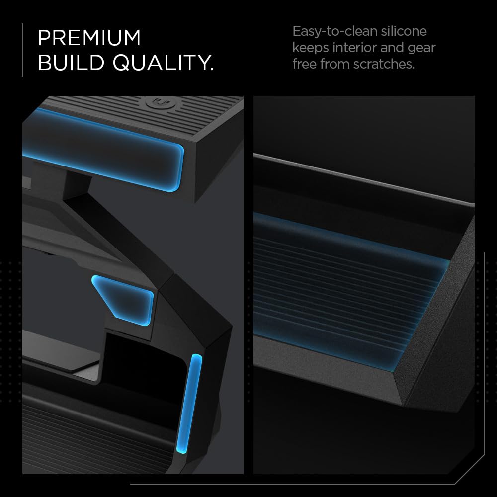 Spigen adhesive foam ensures a snug, gap-free underscreen mounting