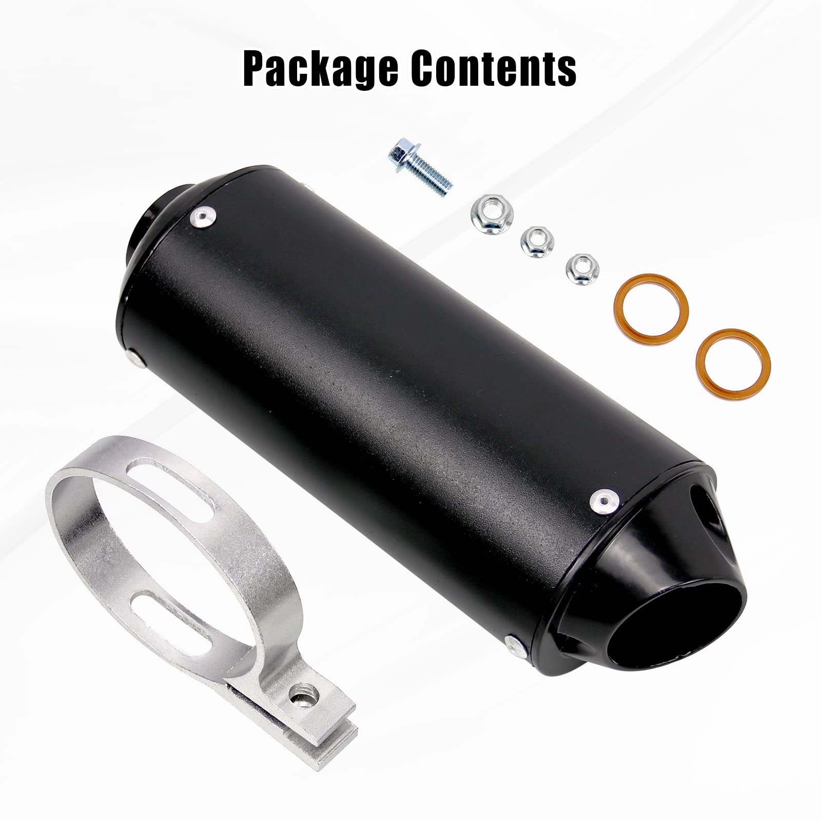 Sporacingrts screw kit includes hardware for straightforward installation.