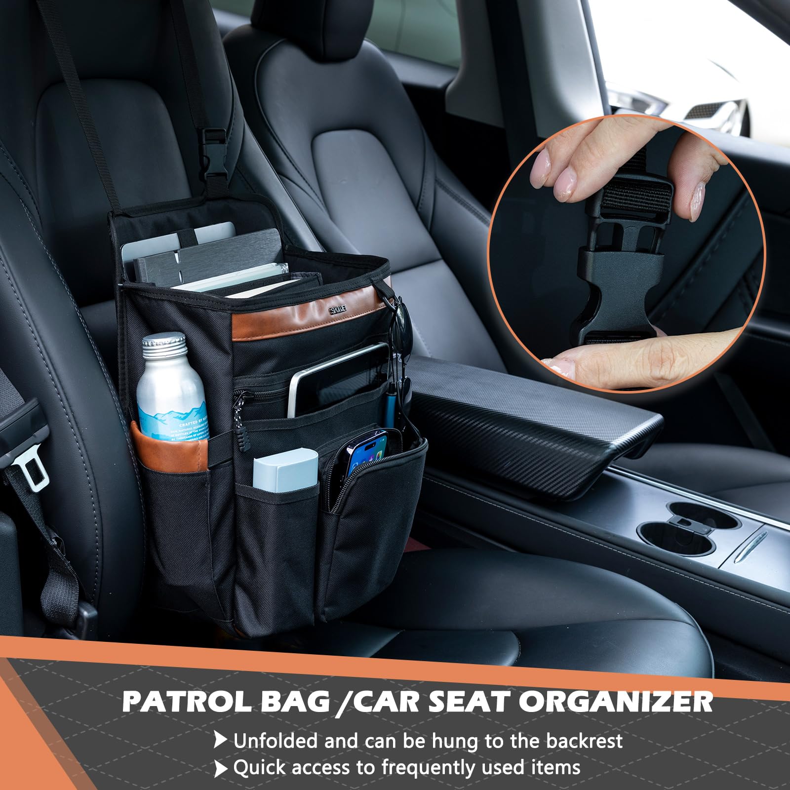 SPORJET 1200D fabric resists wear and water during daily commutes.