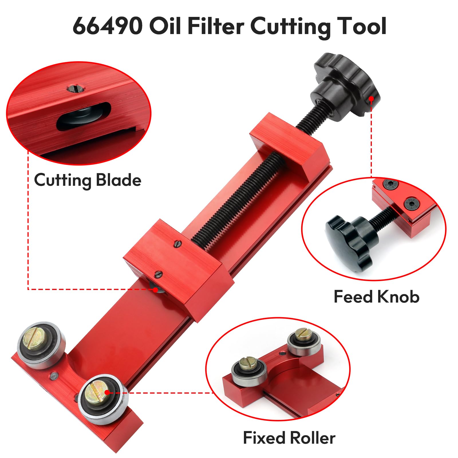Steel adjustment rod on Sporthfish 66490 provides sturdy, repeatable adjustments.