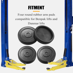 Sporthfish arm pad slip-on round top view demonstrates easy installation.