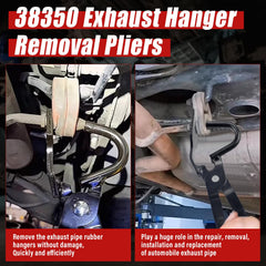 Sporthfish exhaust hanger pliers side angle highlights offset leverage for tight spaces.
