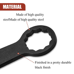 Sporthfish Rear Axle Wrench 36mm torque-wrench-compatible enables controlled axle torque.