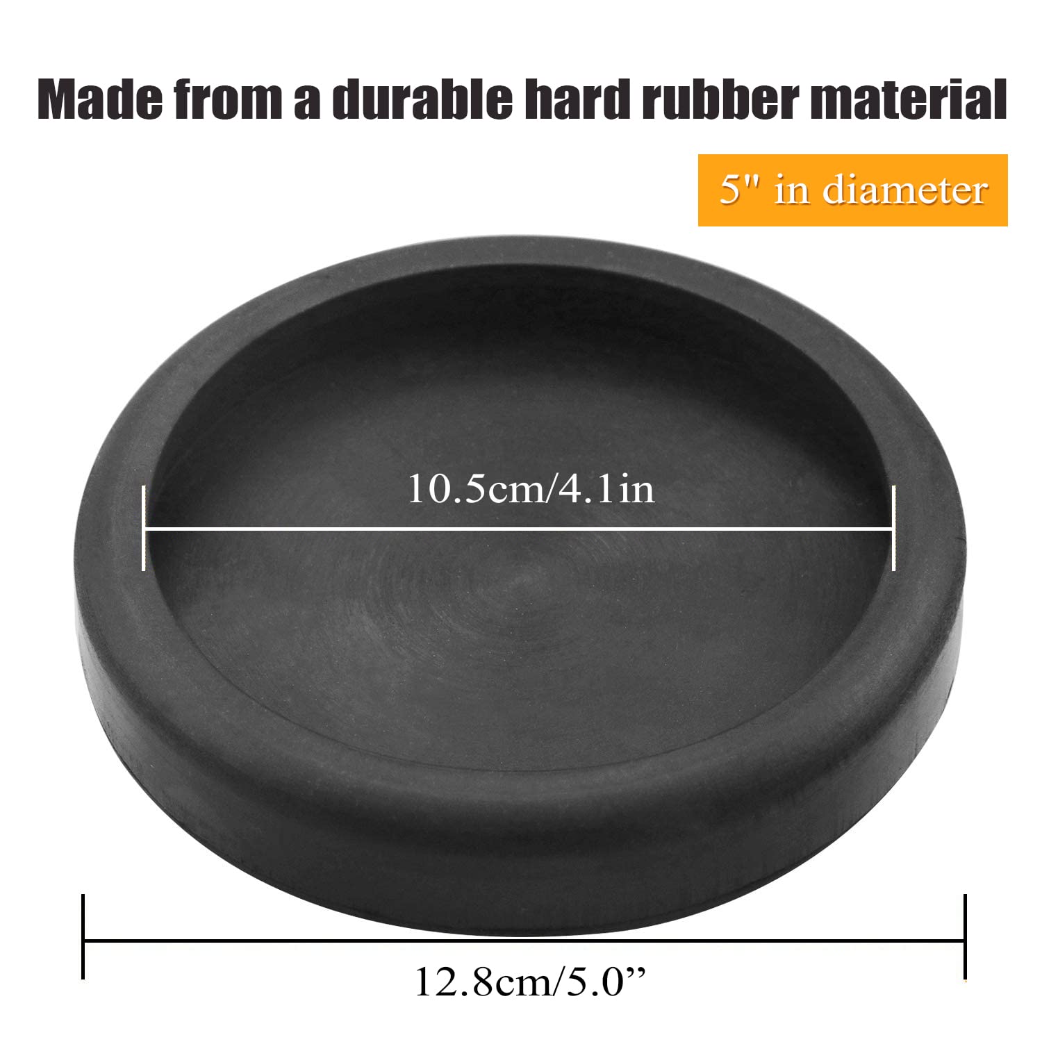 Sporthfish round rubber arm pad for Danmar lift highlights durable grip.