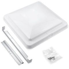 Sporthfish 14 inch square RV vent cover enables quick ventilation in mild weather