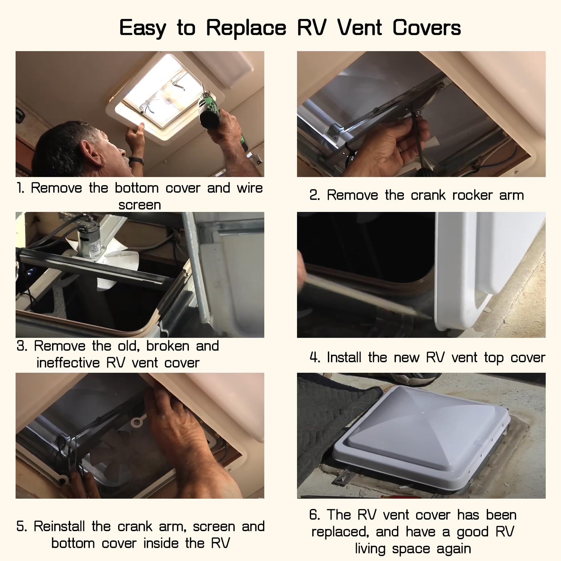 Sporthfish vent cover is easy to install with included screws