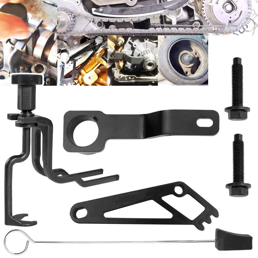 Sporthfish valve spring compressor on Ford 4.6L engine enables easy service