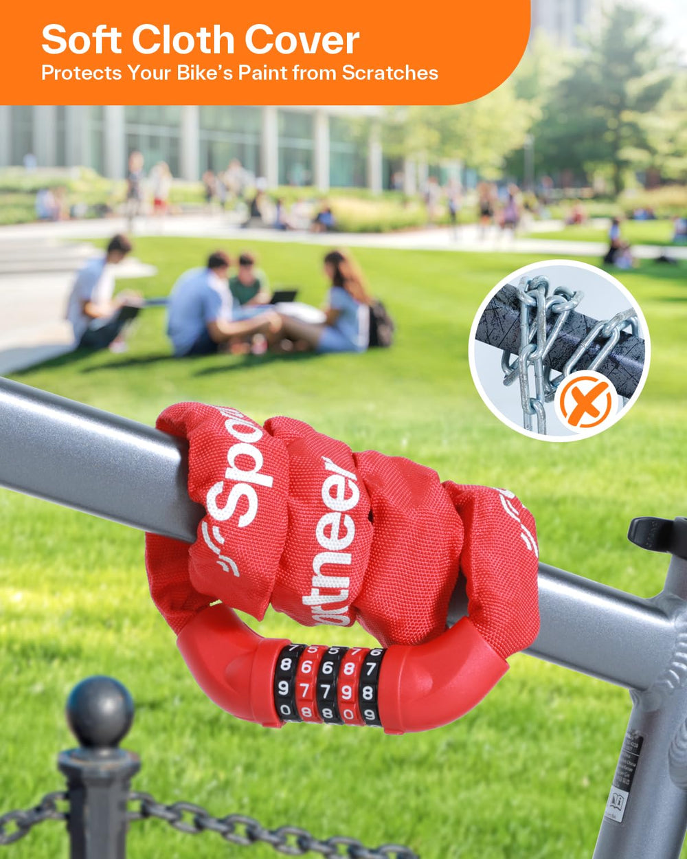 Sportneer reset dial used to set a new personal combination