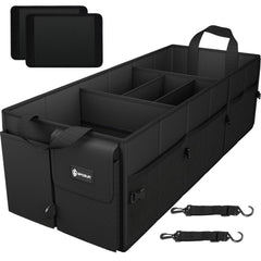Sposuit Extra Large Trunk Organizer with full-size dimensions keeps car clutter under control