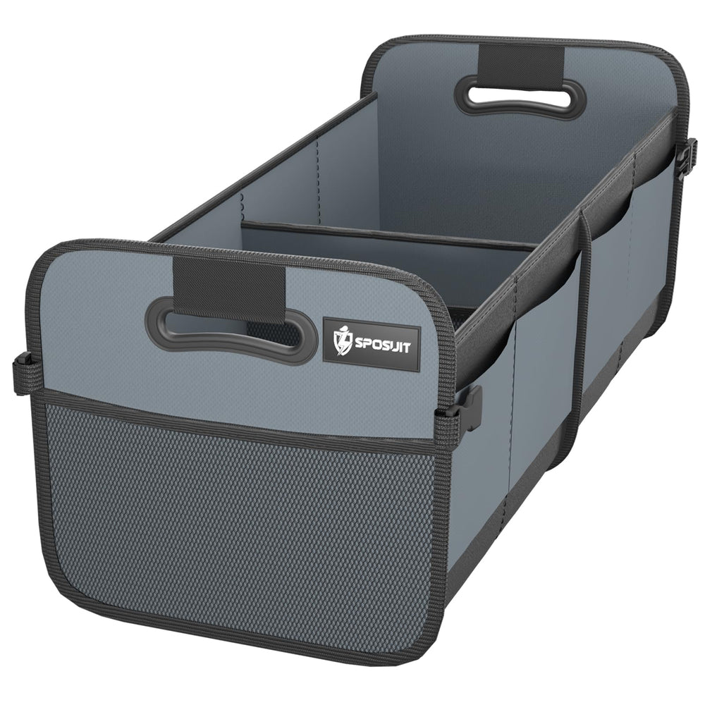 Sposuit Trunk Organizer 70L with ample storage for groceries.