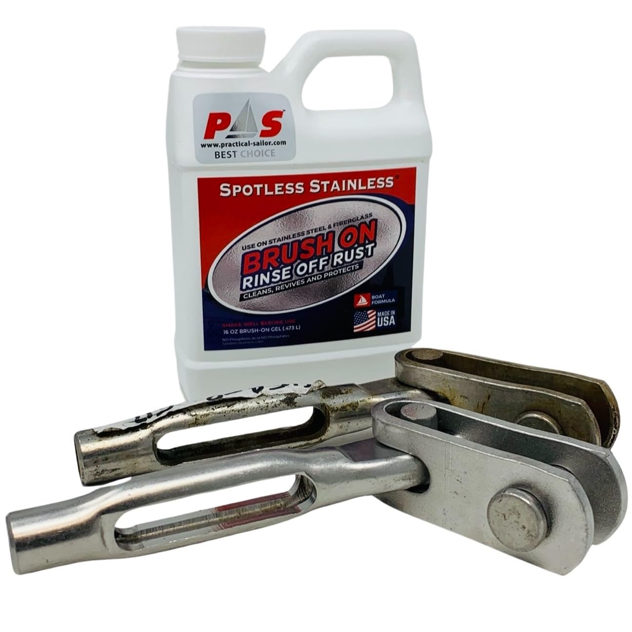 Spotless Stainless safe environmentally friendly formulation for marine use
