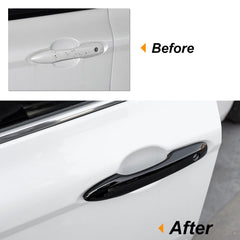 Spotrim snap-on installation demonstration showing tool-free, adhesive-free attachment.