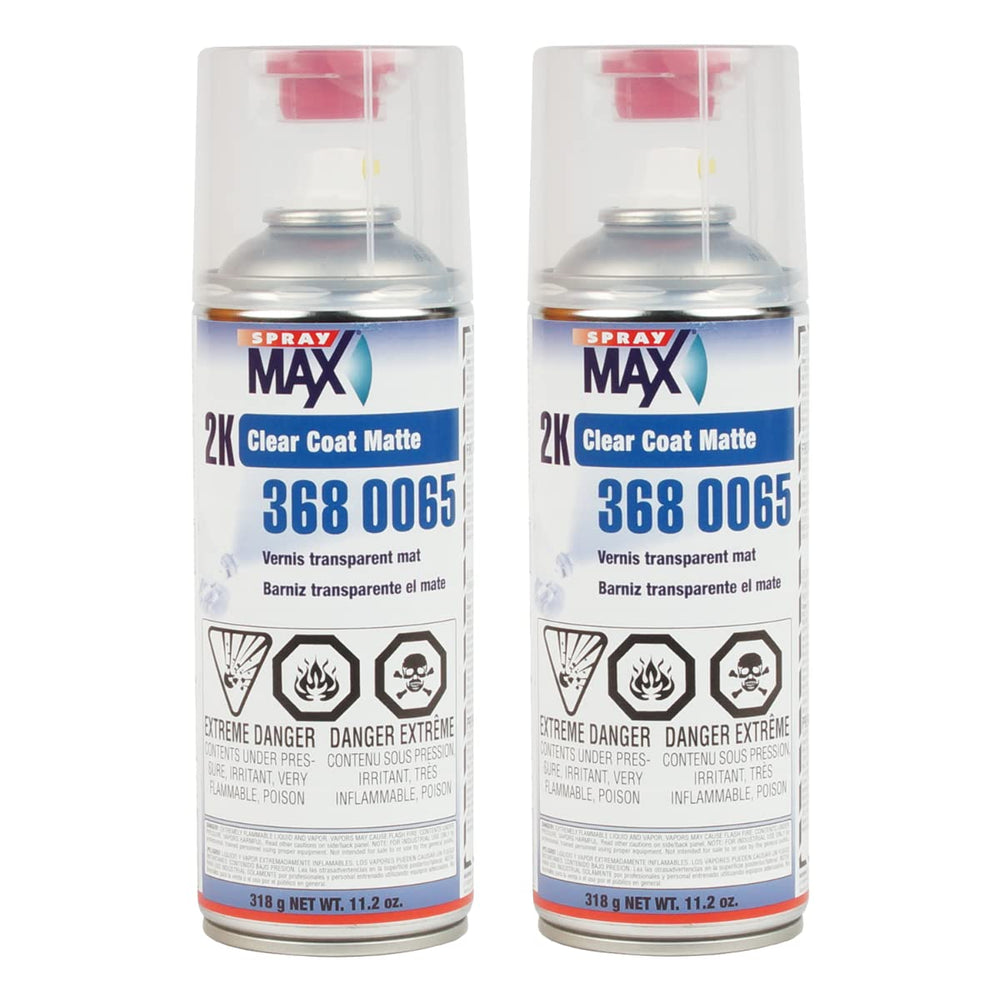 SprayMax 3680065 matte clear coat for cars with durable abrasion resistance