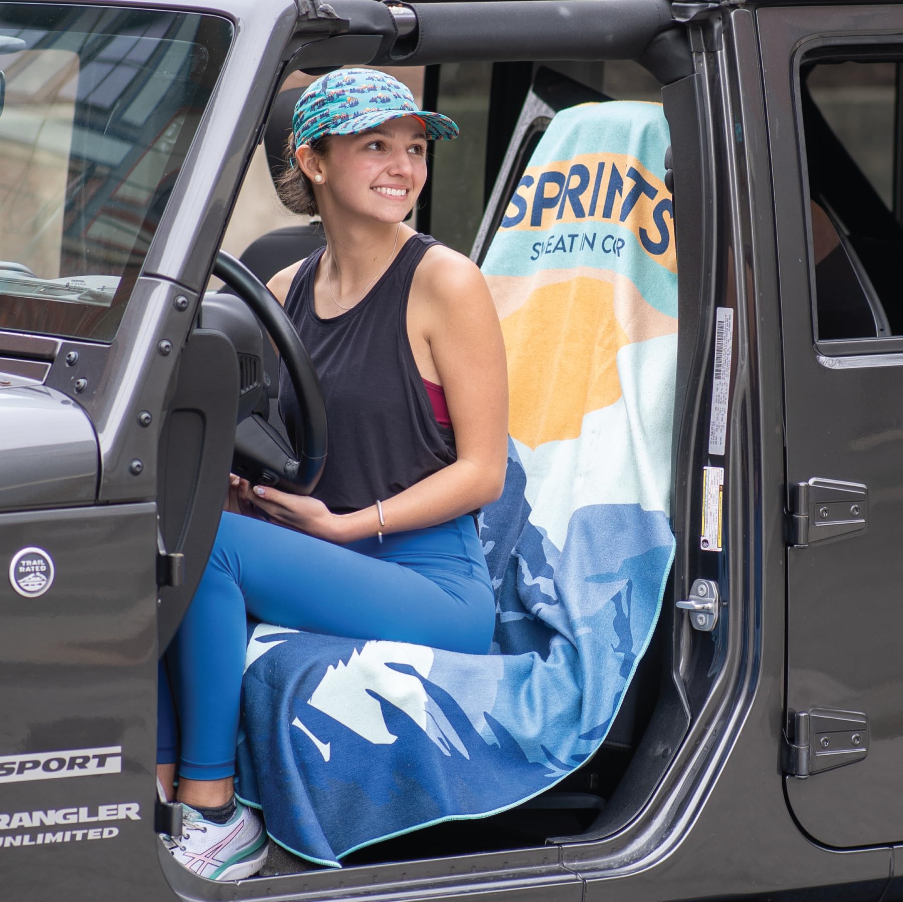 Sprints athletic running towel quick-dry performance for rugged outings.