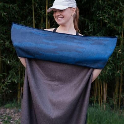 Sprints multi-use towel doubles as sports towel and seat protector