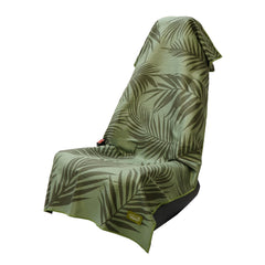 Sprints performance towel with pocket-top fits over headrests and absorbs sweat.