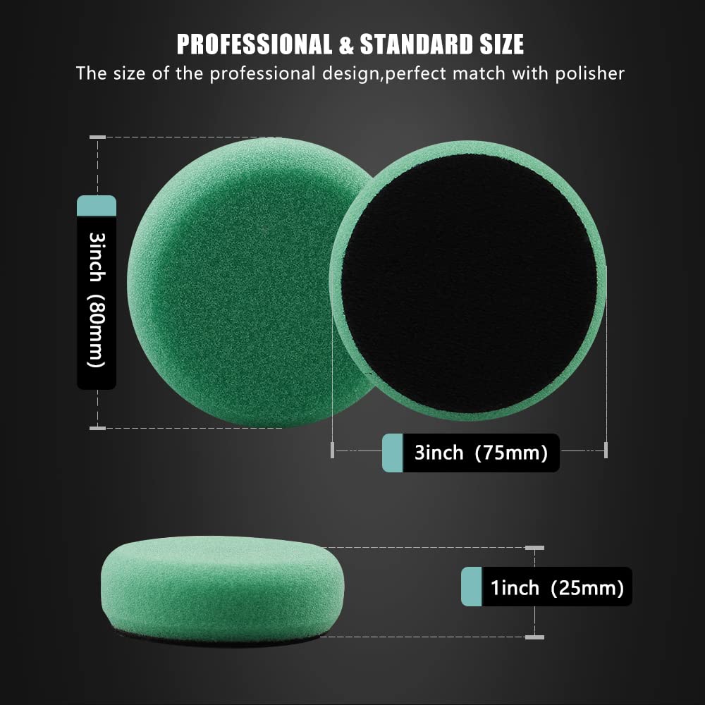 SPTA adapters included for versatile compatibility with polishers