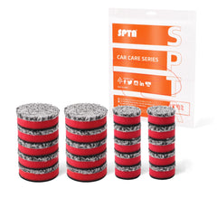 SPTA 2-inch microfiber cutting pad for efficient polishing and scratch removal.