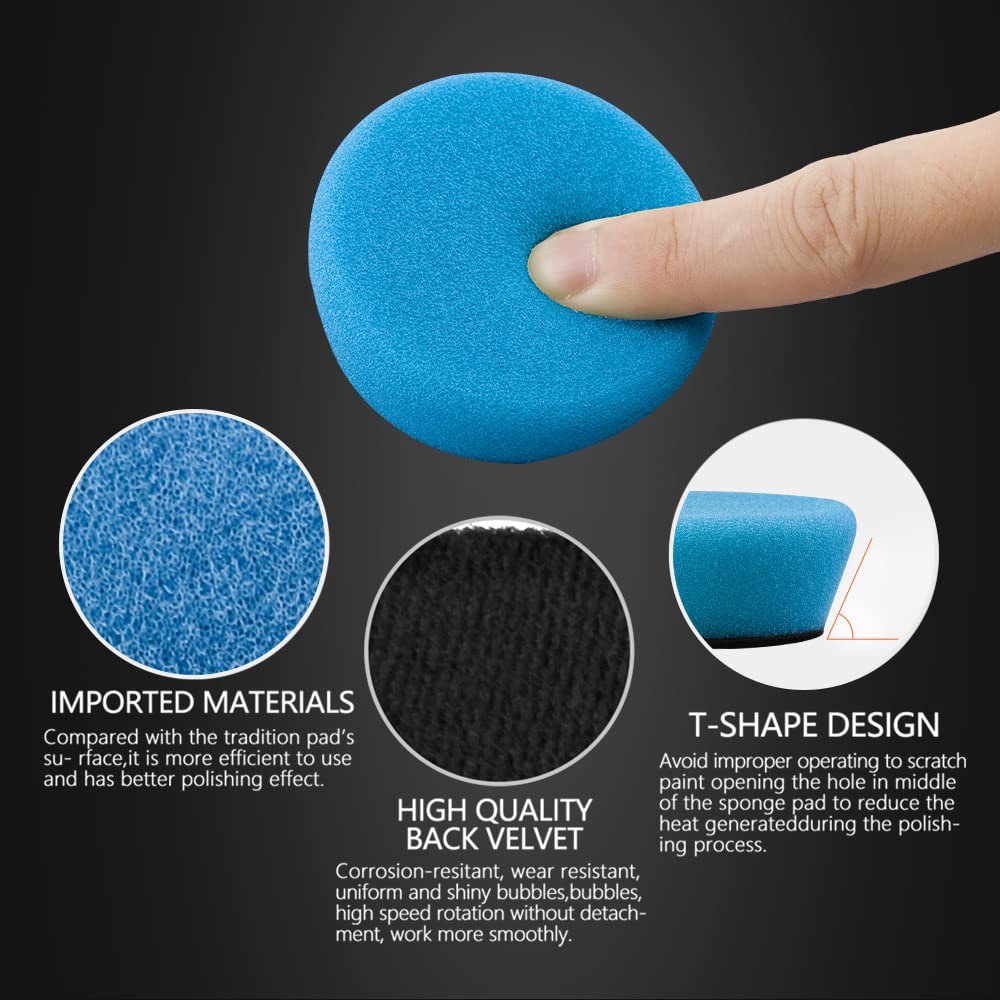 SPTA 5/8-11 adapters compatible with common polishers