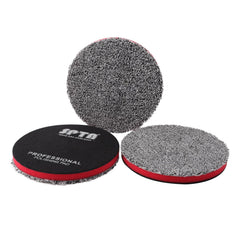 SPTA 5-inch cutting pad front view shows compact design for versatile polishing