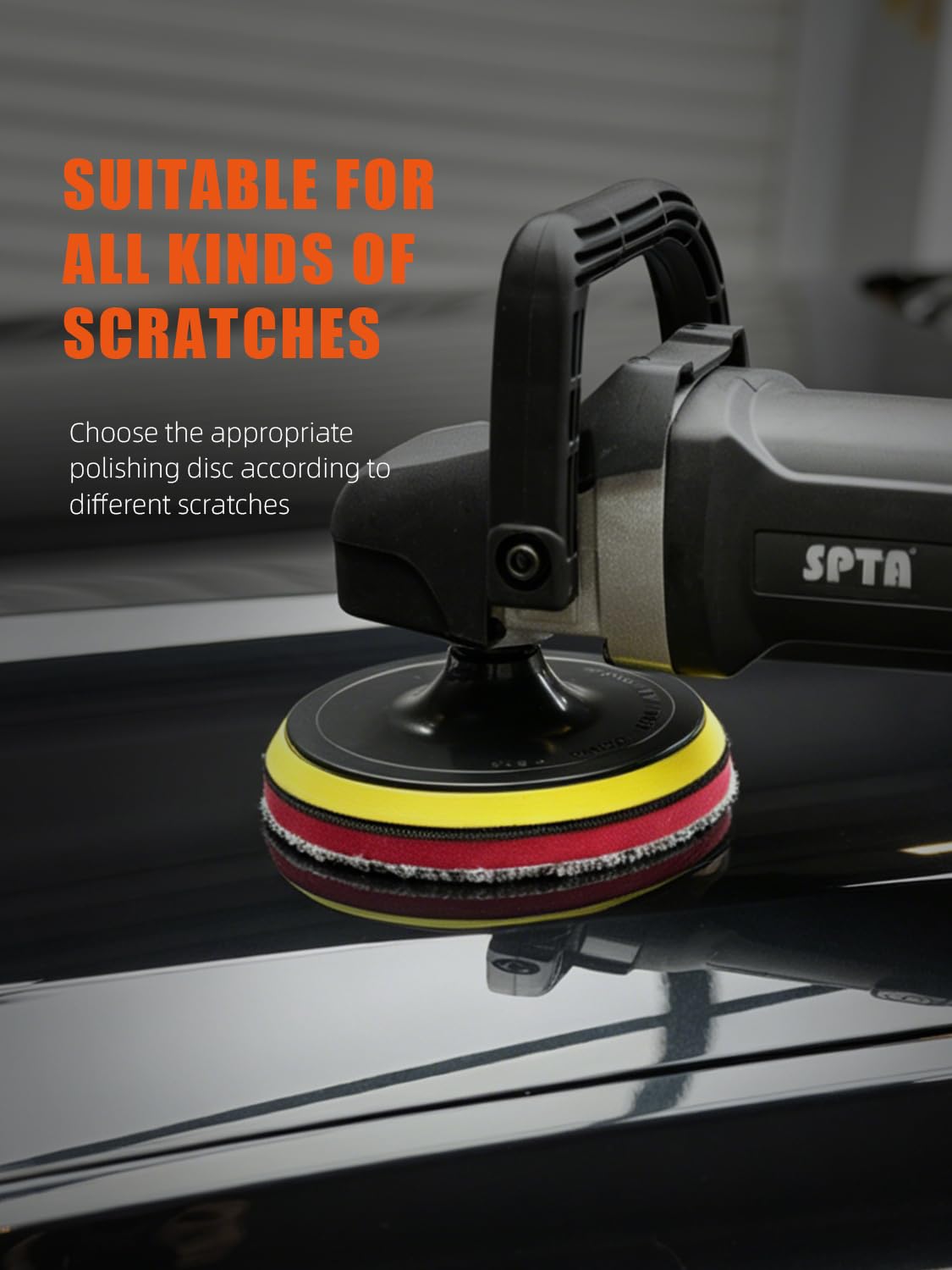 SPTA 3-pack image communicates convenient multiple pads for reuse