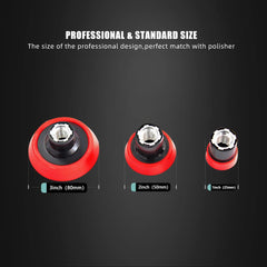 SPTA adhesive backing pad enables quick pad changes during detailing