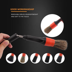 SPTA boar hair detail brush close-up highlighting gentle cleaning